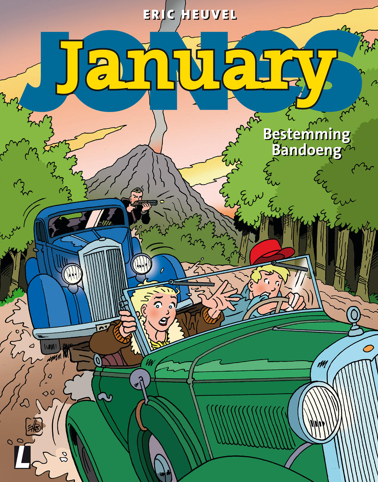 Cover van January Jones 13: Bestemming Bandoeng